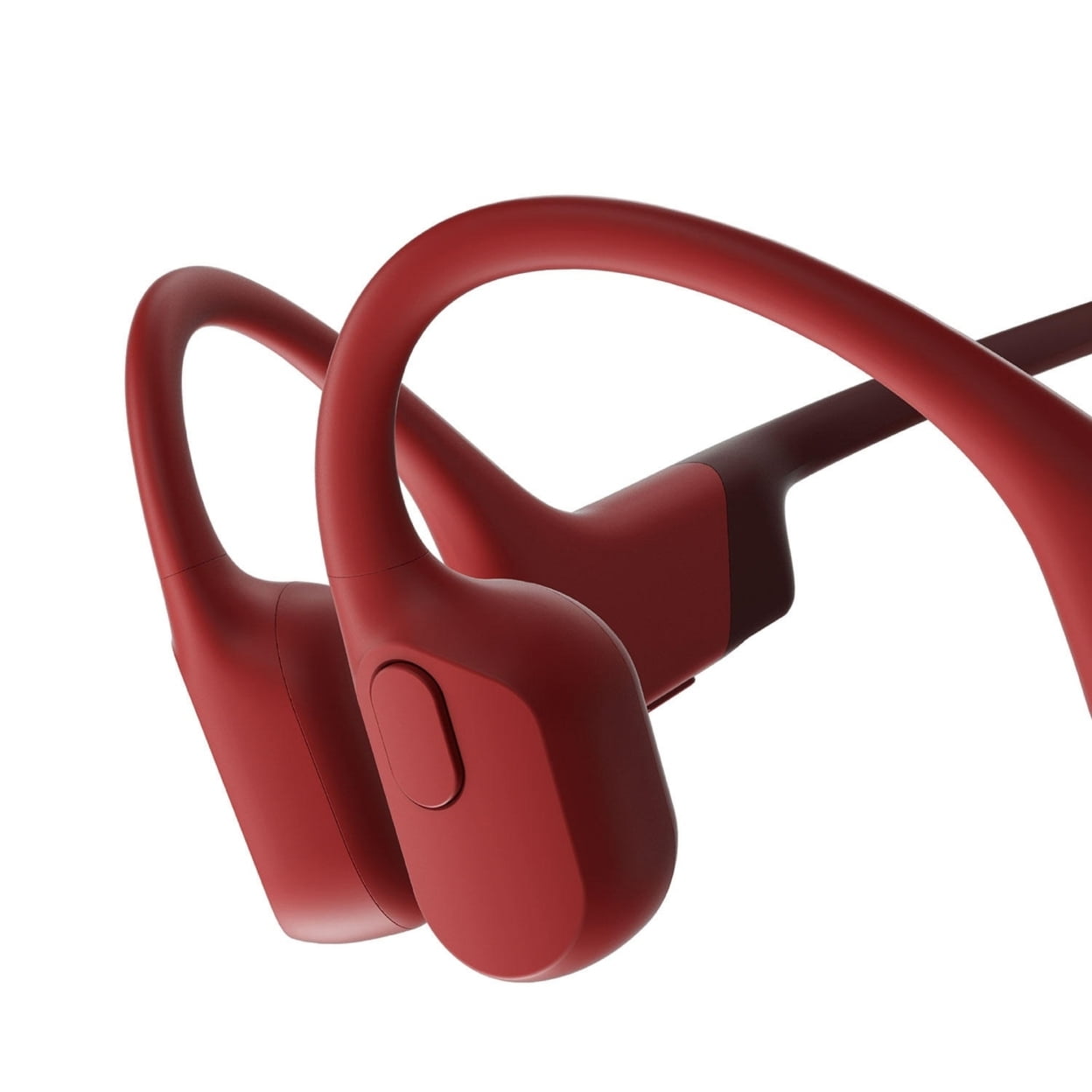 Shokz OpenRun Open-Ear Endurance Bluetooth Headphones (Red