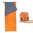 thumbnail image 2 of Lixada 190 * 75cm Enveloppe de Plein Air Sac de Couchage Camping Voyage Randonnée Multifonction Ultra-Léger 680g, 2 of 3