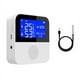 thumbnail image 1 of Sensor de Temperatura y Humedad Wifi Inteligente Doodle Medidor de Temperatura y Humedad Sensor de Temperatura Dual para el Hogar con Sonda, 1 of 5
