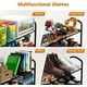 thumbnail image 4 of Zapatero apilable de 5 niveles, resistente estante para guardar 15 pares de zapatos, torre de zapatos negra para dormitorio, entrada, pasillo y armario, 4 of 8