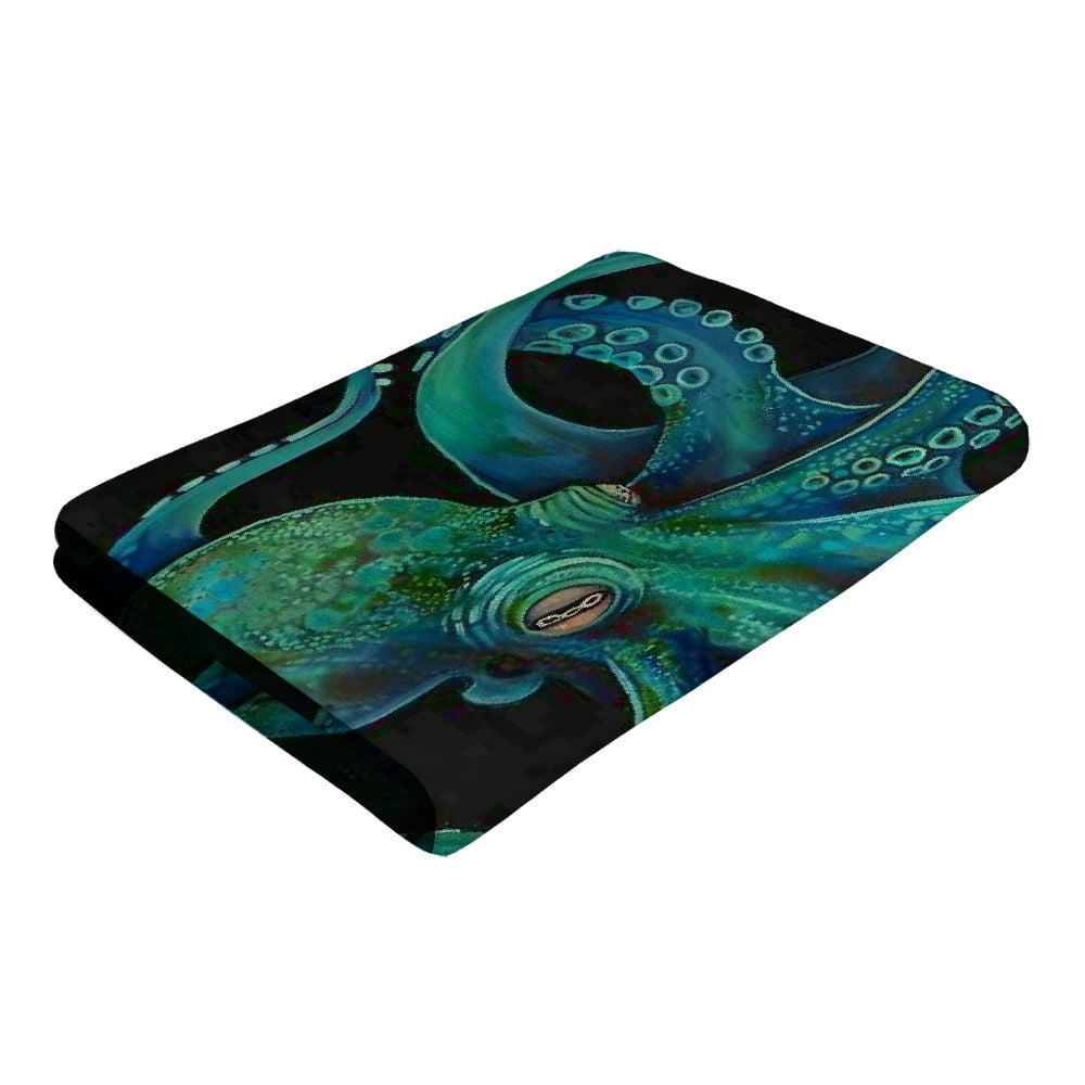 PHYHOO Octopuses Microfiber Beach Towel, Large Oversized Beach Towel Lightweight Quick Dry Soft Absorbent Bath Towel, Sand Free Towel for Swimming Travel Sports 30x60in