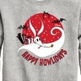 thumbnail image 3 of The Nightmare Before Christmas - Happy Howlidays - Toddler And Youth Crewneck Fleece Sweatshirt, 3 of 5
