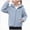 S76-Light Blue, variant on 13-14 Years Tween Girls And Toddlers Polar Fleece Full Zip Hooded Lightweight Jacket for Fall and Winter School Light Blue Sweatshirt