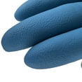 thumbnail image 3 of Ansell Microflex SafeGrip SG-375 Disposable Latex Gloves, 14.2mil, Blue Medium, Box of 50, 3 of 6