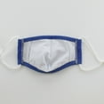 thumbnail image 2 of Children Large Fitted Printed Cotton Fabric Face Mask w/ Filter Pocket - Pink Multi Dots, 2 of 4