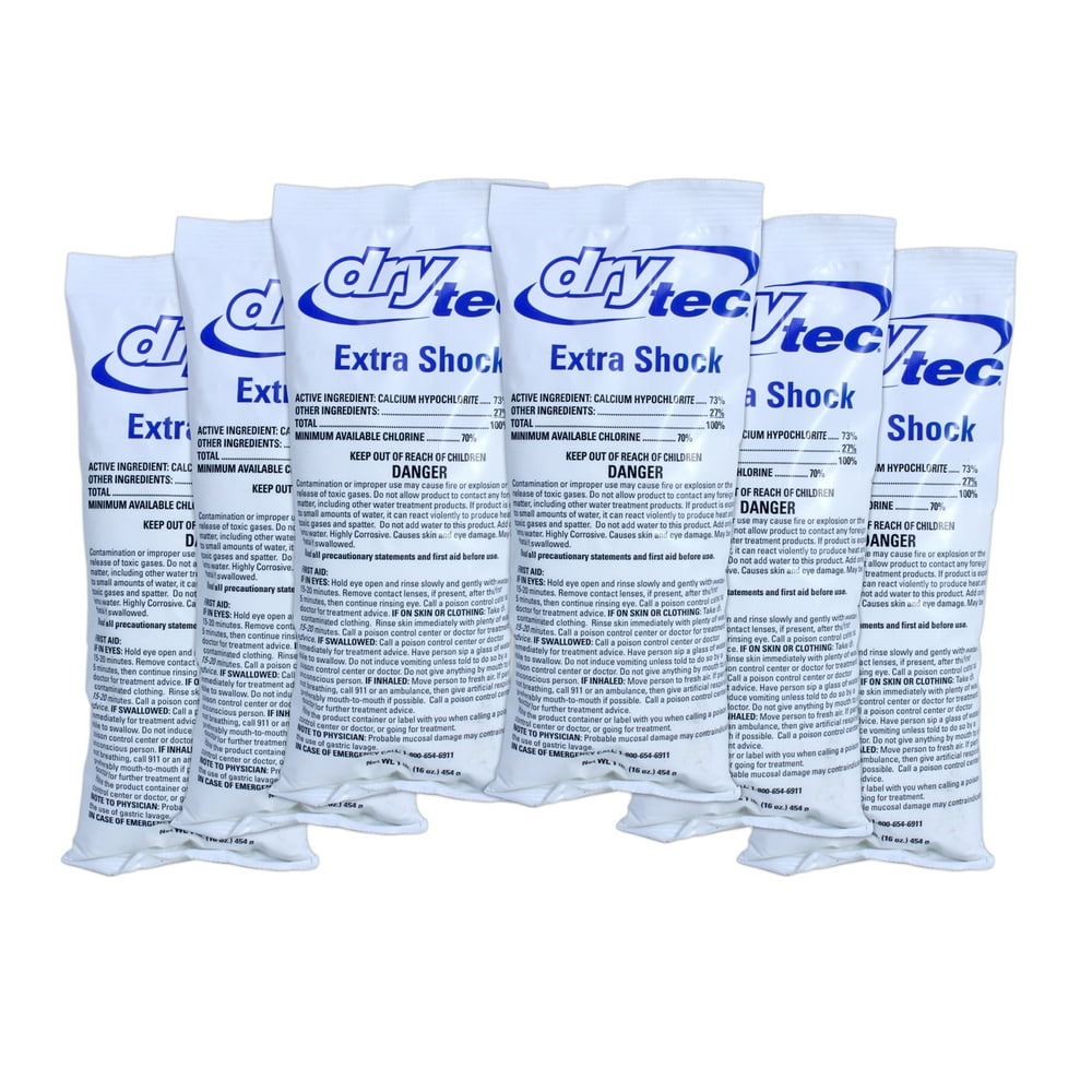 Dry Tec 73 Calcium Hypochlorite Chlorinating Extra Shock Treatment for
