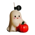 thumbnail image 2 of Halloween Ghost Pumpkin Scented Candles - Fall Festive Decorative Candles, Cute Table Centerpiece for Home Halloween Party Favors, 2 of 4