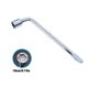 thumbnail image 2 of Scienceny Juego de llaves de tubo plateadas de grado profesional: llave de vaso integrada sin esfuerzo para cualquier tarea, plata de 19 mm Type3 NO3, 2 of 6