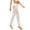 White, variant on Angala Womens Cover Up Pants Hollow Out Crochet High Waist Mesh Beach Bikini Swimsuits Pants Soft Stylish Women's Casual Pants