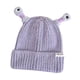 thumbnail image 5 of Gorro de punto con diseño de monstruo brillante y divertido para niños, gorro de punto duradero para correr. Púrpura, 5 of 9
