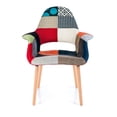 thumbnail image 3 of Heavenly Collection Fauteuil Colours Patchwork, 3 of 4