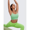 thumbnail image 4 of Top Deportivo CRZ YOGA Ajustable con Espalda en V Sin Aros Verde Talla L, 4 of 5