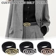 thumbnail image 2 of Custom Name Belt Buckle Personalized Buckle Hip Hop Belt Buckles for 3.5CM Belts, 2 of 9
