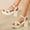 White, variant on Sandals for Women 2025, Xunlbb Summer Solid Color One-line Strappy Beach Sandals(Black,Size:35)