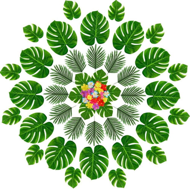 Manteles Individuales, 12 Piezas, Tapetes De Mesa Con Hojas De Tortuga Artificiales, Verde, 13 Pulgadas, Manteles Individuales Decorativos Resistentes Al Calor Con Hoja Trasera De