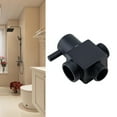 thumbnail image 3 of Double Output Brass Shower Diverter Valves Resistant Shower System Adapters 1 In Two Outlet for Bath Systems, 3 of 8