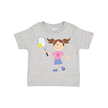 

Inktastic Tennis Girl Girls Toddler T-Shirt