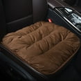 thumbnail image 5 of Usbinx Life Warm Plush Car Seat Cover Soft Front Rear Pad Cushion Winter Auto Protector Universal Fit Polyester Elasticity 52.40*18.91in 1 Pack, 5 of 7