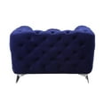 thumbnail image 4 of Bowery Hill Transitional / Modern Fabric Chair in Blue Finish, 4 of 4