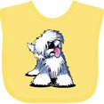 thumbnail image 3 of Inktastic Old English Sheepdog Boys or Girls Baby Bib, 3 of 4