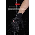 thumbnail image 6 of Outdoor Sports Winter Plus Velvet Men's And Women's Ski Cold-proof Touch Screen Warm Bicycle Riding Thick Full Finger Gloves XL, 6 of 7
