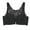 D946/Black, variant on Womens Bras Women's Front Side Buckle Lace Edge No Underwire Movement Seamless Gathering Adjustment Yoga Sleep Large Bra Comfortable Everyday Bras