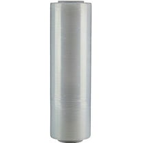 Patron Single Original Roll Black Plastic Film Pallet Shrink Wrap 18", 1500sq', 80 gauge