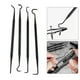 thumbnail image 4 of Juego de gancho de cepillo de limpieza de grietas de tubería de herramienta de limpieza de barril multifuncional portátil Hugtrwg  Para estrenar, 4 of 7