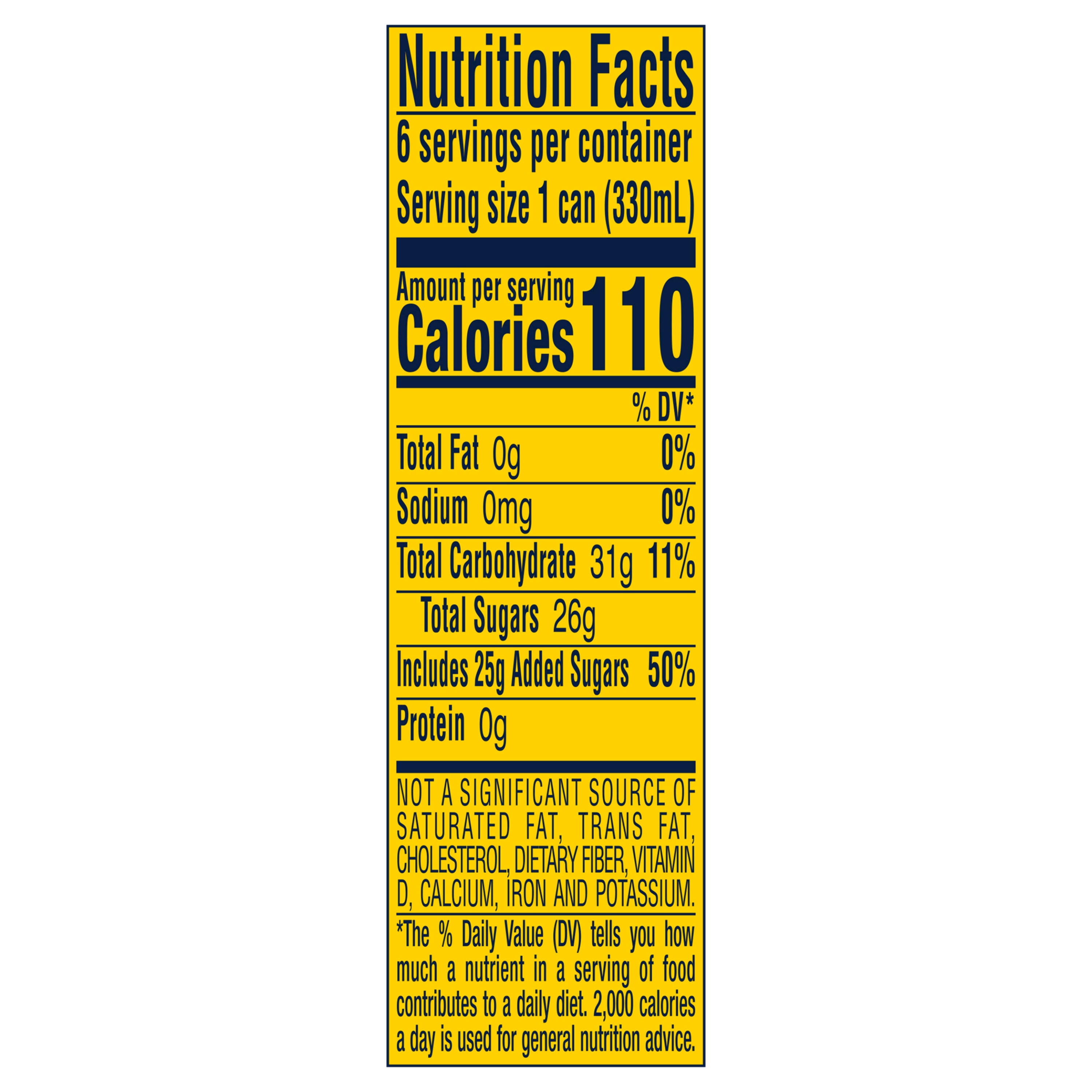 Sanpellegrino Italian Sparkling Lemon Limonata Beverage, 6 Pack, 66.9fl oz, Aluminum Can, Egg Free - Packaging May Vary