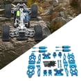 thumbnail image 6 of yotijay 1:16 RC Metal Aluminium Spare Part Set, Easy to Install, Replacement Part,RC Car Blue, 6 of 9