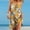 A555 Yellow, variant on Women's Tropical Print Summer Dress Sleeveless Scoop Neck A-Line Mini Slip Dress Floral Pattern Casual Flowy Sun Dress For Holiday Beach Party