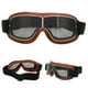 thumbnail image 5 of Gafas para motocicleta, ciclismo, esquí y montañismo con protección antivaho y UV, de color marrón y gris, para exteriores, resistentes al viento, 5 of 8