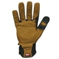thumbnail image 2 of Ironclad Ranchworx Leather Gloves, Black/Tan, Large -IRNRWG204L, 2 of 2