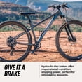 thumbnail image 5 of Mongoose Switchback Expert Mountain Bike, 29" Wheels, Large Frame, Gray, 5 of 9