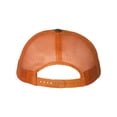 thumbnail image 3 of Richardson - Low Pro Trucker Cap - 115 - Dark Loden/ Jaffa Orange - Size: M/L, 3 of 5