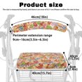 thumbnail image 6 of HELLHERO Rollator Seat Covers Removable Reusable Rollator Walker Seat Back Cover & Christmas Gingerbread Waterproof for Dust Proof, 6 of 7