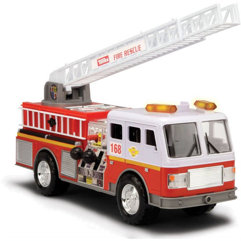 Tonka Mighty Motorized Fire Engine Vehicle