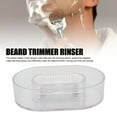thumbnail image 3 of Beard Trimmer Rinser, Portable Shaving Cleaner Tool for Manual Push Type Beard Clipper, with Beard Trimmer Cleaner, Water Recycling, and Sink Neat Keeping, 3 of 7