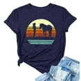 thumbnail image 2 of Western Cowgirl Horse Shirt Sunset Horse Graphic Country Music Tee Tops Women Horse Lover Gift Cute Tshirt, 2 of 4
