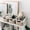 Beige / Off-White, variant on Extra Large Fabric Storage Baskets for Shelves 3 Pack, 16x13in Closet Storage Bins for Shelves, Canvas Baskets for Organizing, Linen Closet Organizers, Cloth Basket, Gray/Black