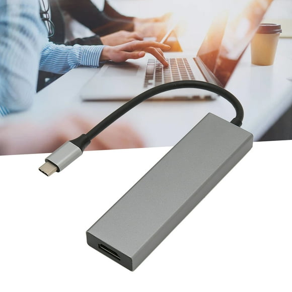 USB C Hub, Widely 100W PD 6 in 1 USB C Adapter 4K UHD for Projector