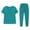Sky Blue, variant on Scrubs Matching Sets for Women V Neck Scrub Top & Jogger Pants Medical Scrub Sets Stretchy Nurse Uniforms Set