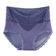 thumbnail image 2 of Fesfesfes Panties Women Solid Color Underwear High Waisted Lace Tight And Breathable Underwear Panties, 2 of 4