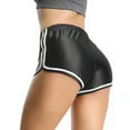 thumbnail image 2 of TRUBKH Running Shorts for Women Leather Shorts for Women High Waisted Shorts Women Butt Lifting Shorts for Women Workout Shorts Athletic Shorts Athletic Shorts Women Black L, 2 of 9