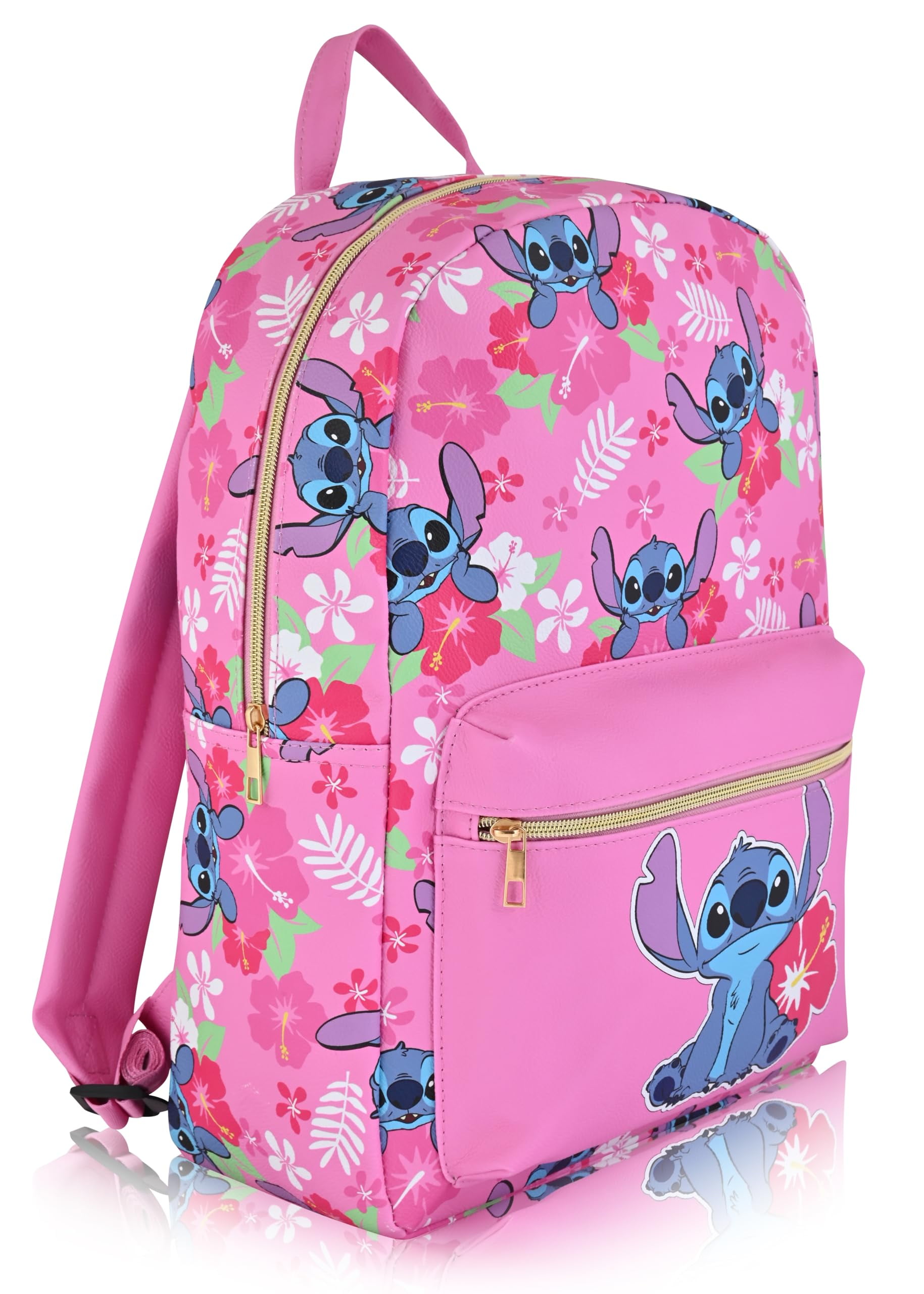⚡Women Men Unisex Stitch Mini Shoulder Purse Backpack Stitch Bag Disney Stitch Backpack for Women, Men, Unisex Cute PU  main image 3