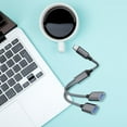 thumbnail image 4 of Type C To USB Adapter Port Splitter For Charging & Data Transfer Compact Hub For USB Flash Drives & Devices, 4 of 5