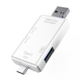 thumbnail image 2 of 6-in-1 SD Card Reader USB 2.0/SD/Micro SD Female Interface USB 2.0 Type-A 480 Mbps Supports for Smartphones Tablets Computer, 2 of 8