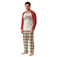 thumbnail image 4 of Lvotionpl 2026 Family Christmas Pajamas Matching Sets, Match Family Christmas Pjs Long Sleeve Top & Pants Set Matching Holiday Family Pajama Xmas Sets, 4 of 5