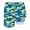 Gator Camo, variant on Men’s Swim Trunks – UPF 50+ Swim Shorts with Comfort Liner and Drawstring Waist – 6 Inch Inseam – Lightweight Polyester –  Dad and Me Family Swim , Aqua Gator Camo, Large