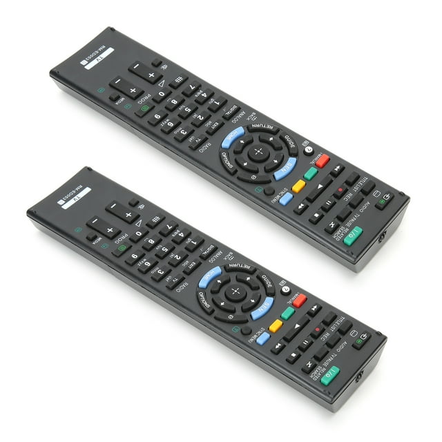 Control remoto de TV Bling Bling 2 piezas multifuncional ABS